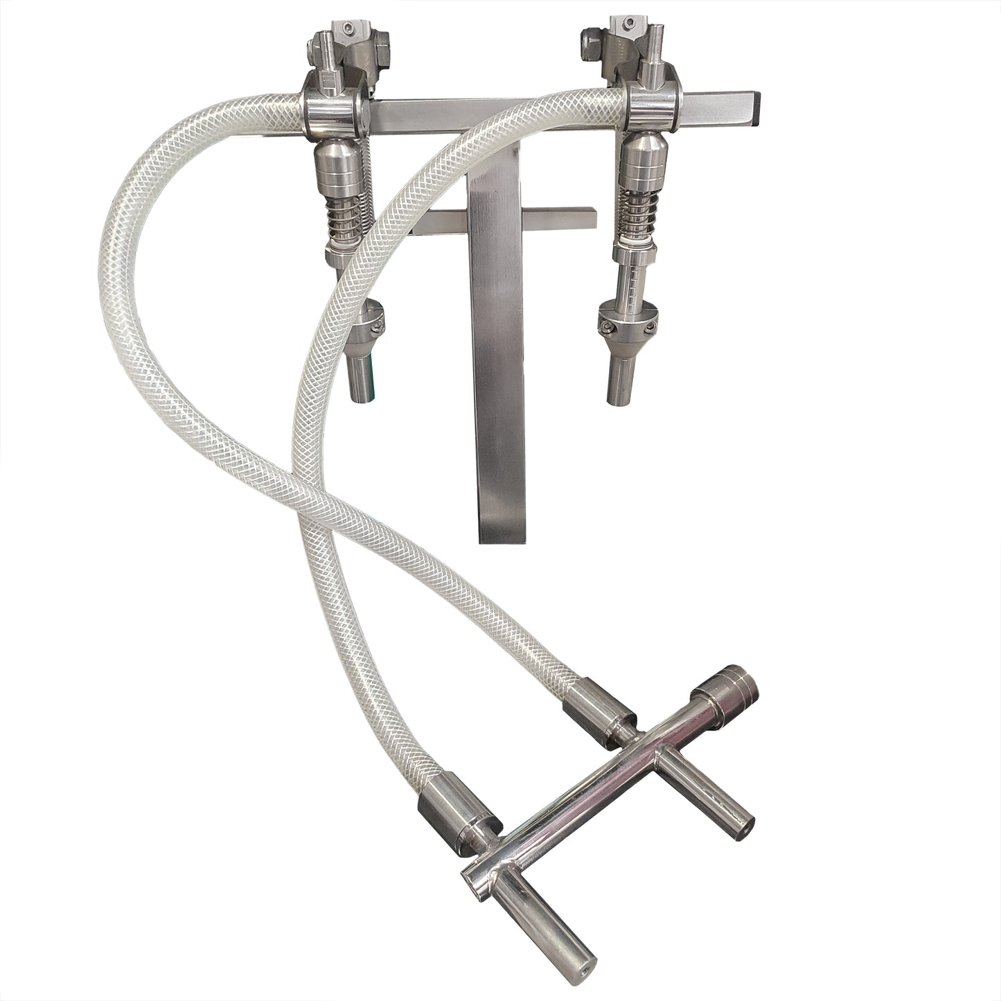 TENCO Enolmaster T-Bar twin Head Assembly - Stainless Steel - Wine