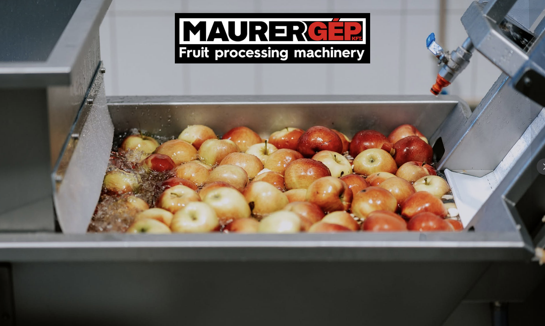 The Complete Apple Line: Maurer Gép Equipment for Cider Producers