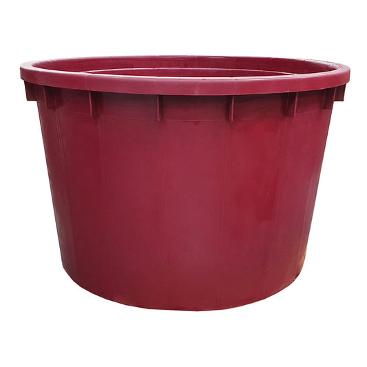 750 litre red plastic wine vat