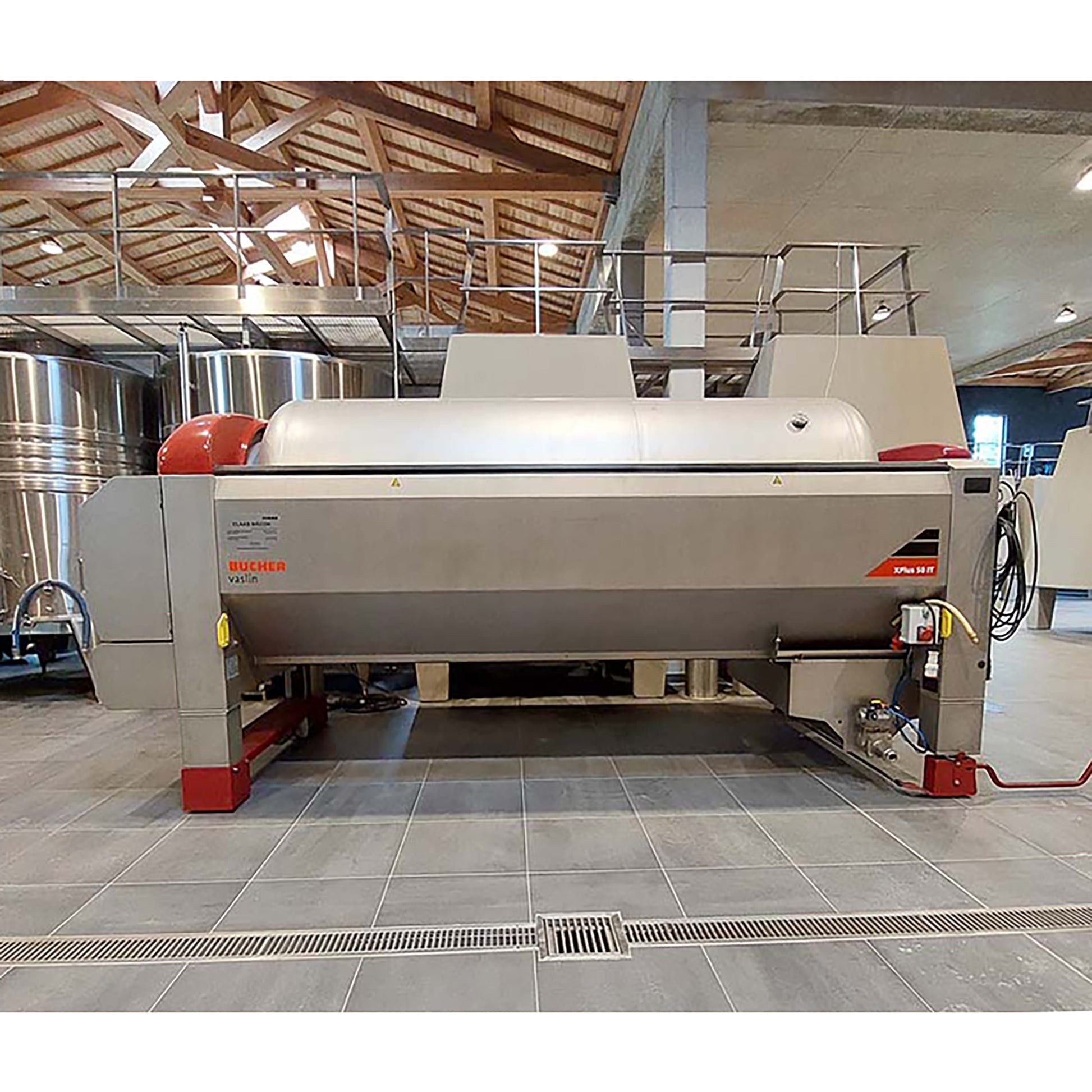 Bucher Vaslin XPlus Pneumatic Press