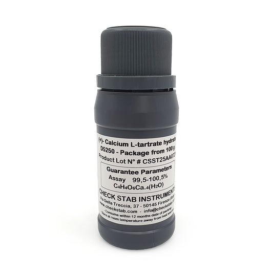 Calcium-L-Tartrate-Hydrate 100g bottle
