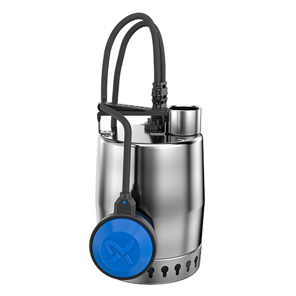 Grundfos Unilift KP150-A1 stainless steel submersible sump pump with float switch