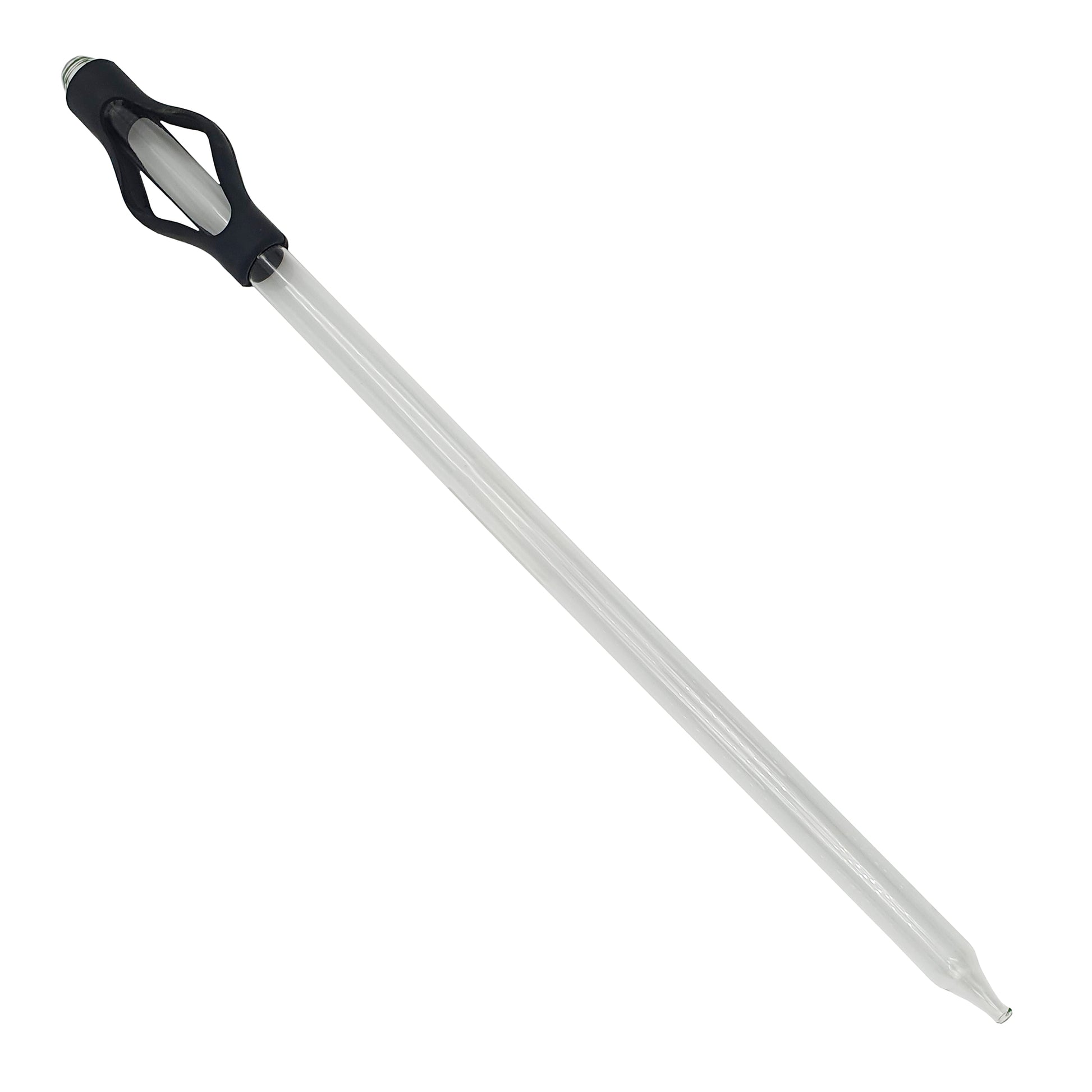 55-75cm long glass barrel thief on white background