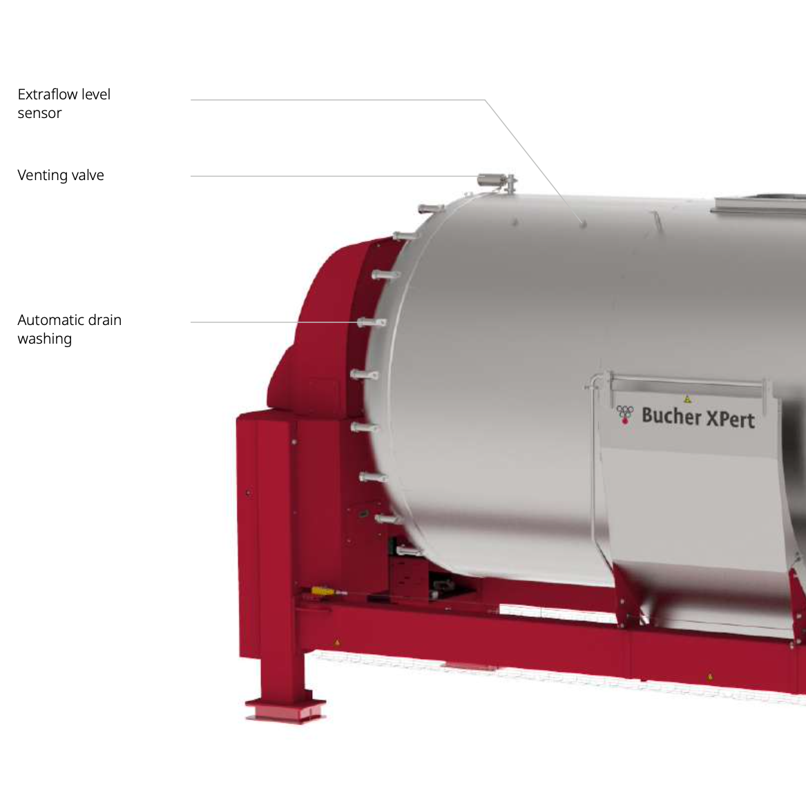 Bucher Vaslin XPert Pneumatic Wine Press