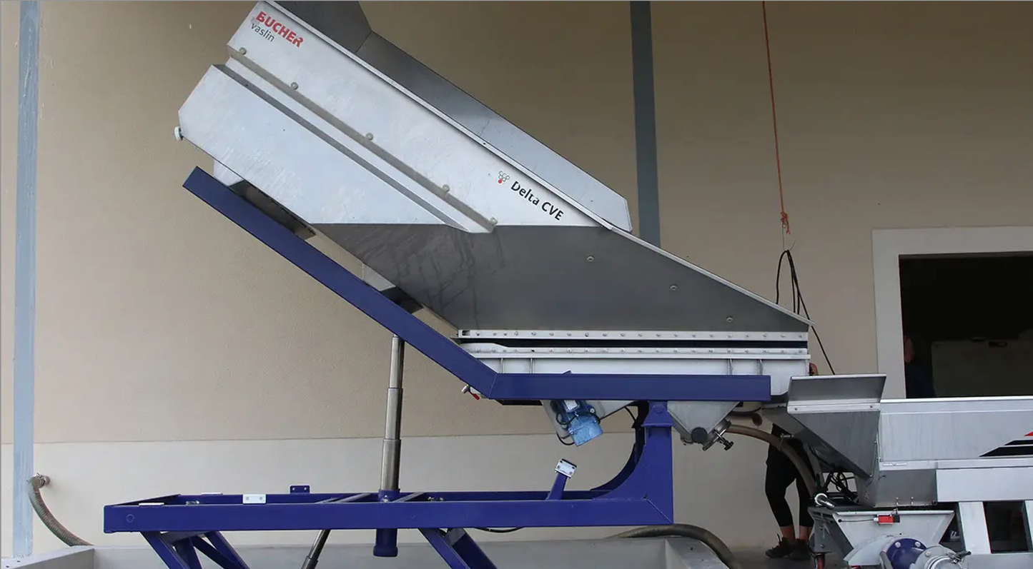 Bucher Vaslin Delta CV/CVE Tilting Vibrating Conveyors