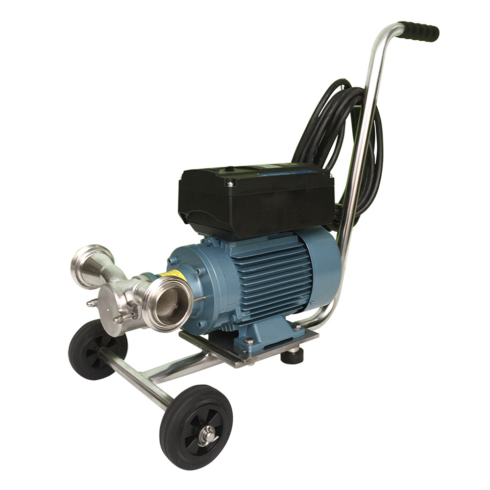 kiesel IP30 G5 impeller pump on white background
