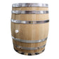 Row of Rousseau French oak barriques in a New Zealand winery cellar