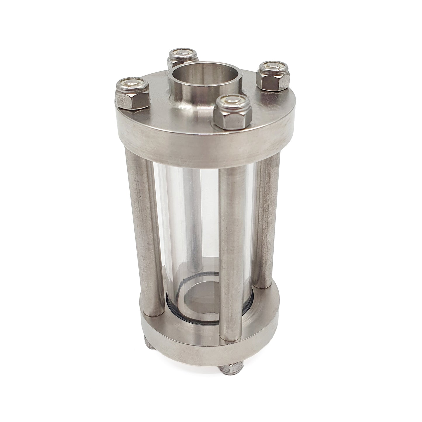 stainless steel sight glass with poly lens