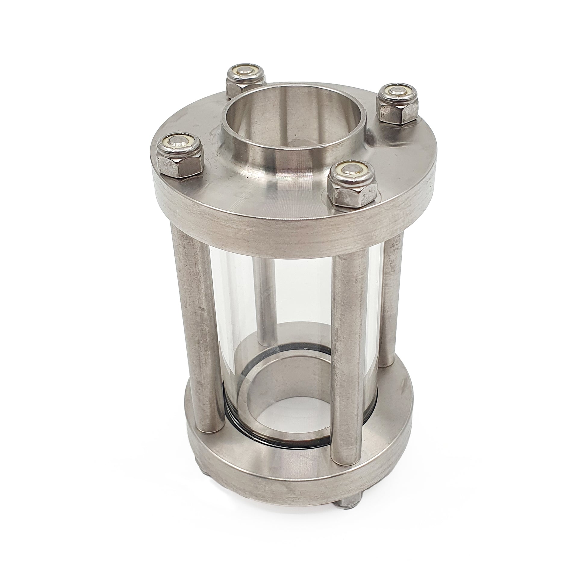 stainless steel sight glass with poly lens