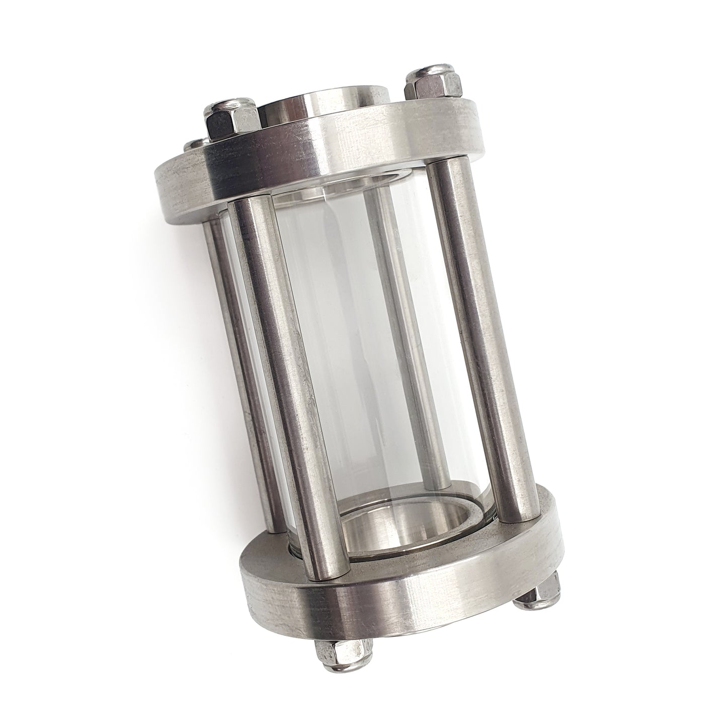 stainless steel sight glass with poly lens
