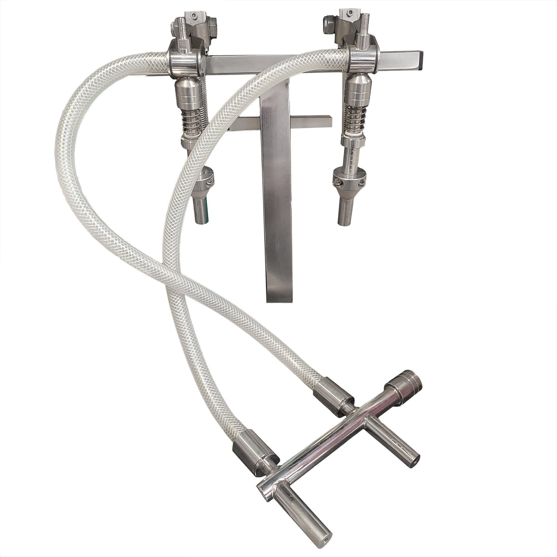TENCO Enolmaster T-Bar twin Head Assembly - Stainless Steel - Wine