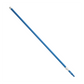 A long blue pole with white plastic connectors and tips, shown diagonally on a plain white background.