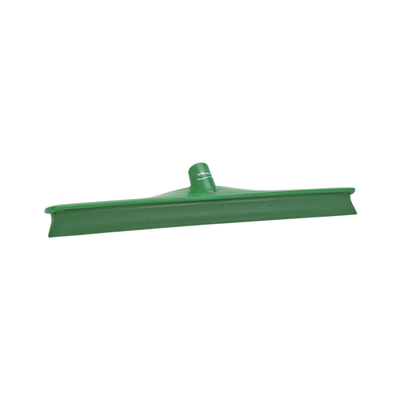 green squeegee on white background
