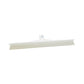 A white plastic squeegee with a wide rubber blade and a central handle, shown against a plain white background.